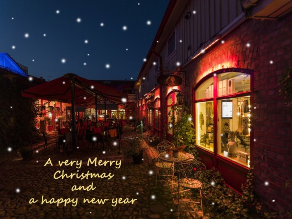 Vi fick ett julkort från Alingsås